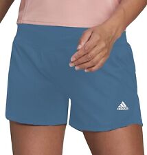 adidas Shorts Women's - Training HIIT Knit Short - Gym / Run - Blue - All Sizes