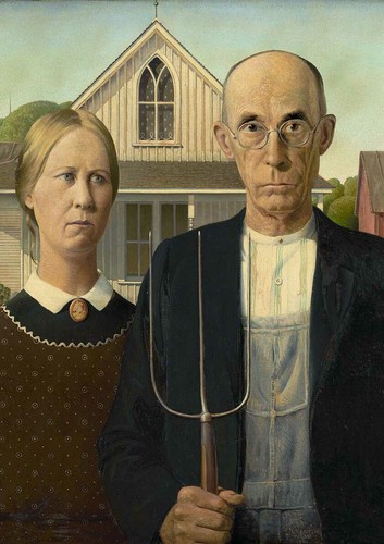 American gothic 1930 - american,