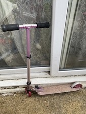 Girls Pink 2 Wheel Scooter Used