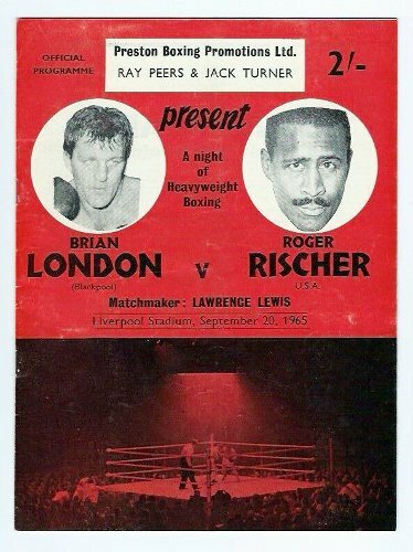 Boxing programme ticket - boxing,