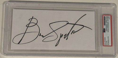 Bruce springsteen signed cut - bruce,