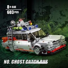 Movie Car MOC Mini Bus Model