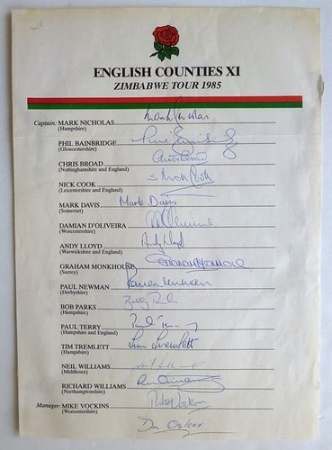Autograph sheet english - sheet,