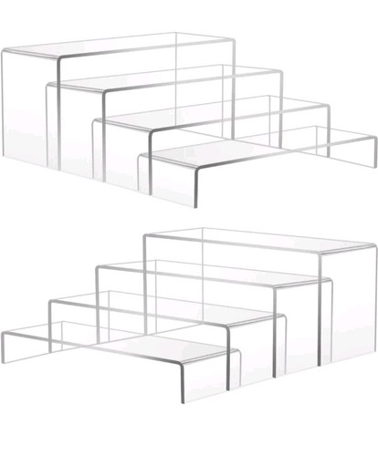 Pcs acrylic display risers - pcs,