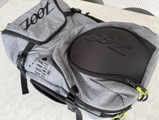 Zoot Ultra Triathlon Transition Bag with wetsuit and helmet storage compartments