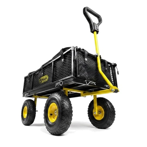 Heavy duty poly dump - dump, cart