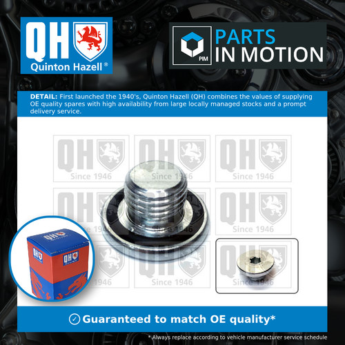 Sump plug qoc1014 - plug,