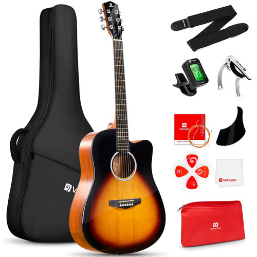 Vangoa acoustic guitar - acoustic,