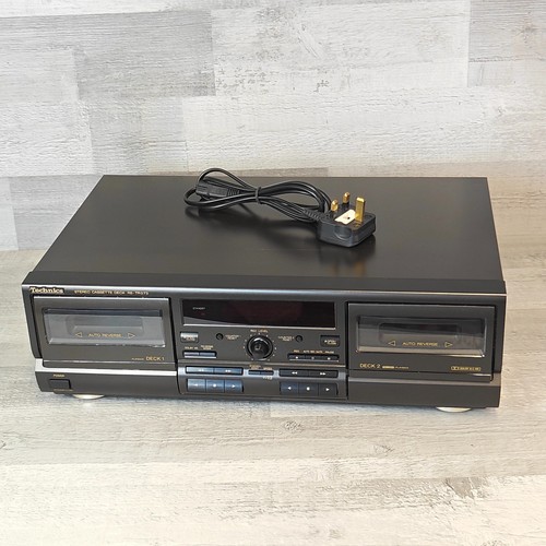 Technics tr373 twin - rs-tr373,