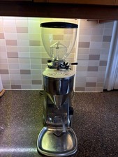 Mazzer Mini Electronic Coffee Grinder Silver Heavy Duty commercial Fully Working