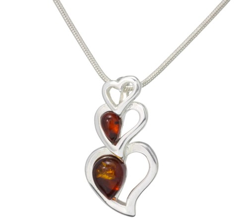 Natural baltic amber - amber, sterling