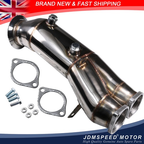 Front stainless exhaust - front,