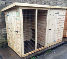 Dog Kennel And Run 8x4