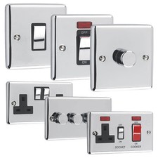 Light switches and plug - light,