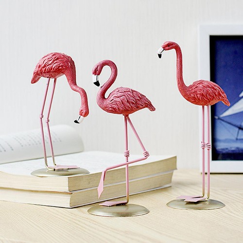 Flamingo statue figurine - flamingo,