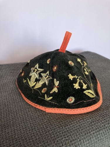 Jewish kippah yarmulke velvet - jewish,
