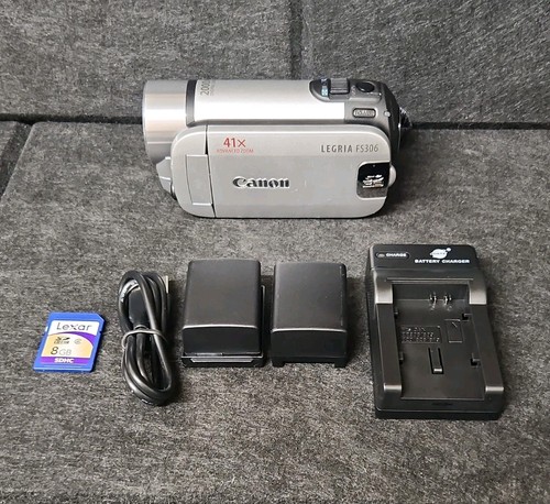 Canon legria fs306 camcorder - canon,