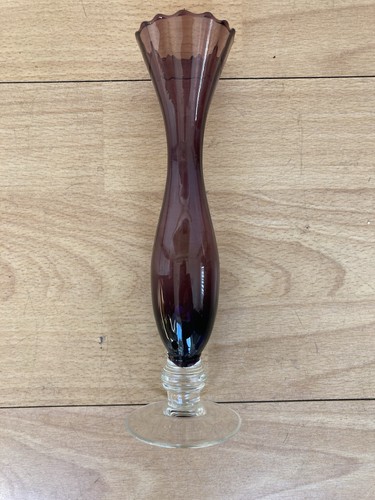 Dark red glass - glass, 21cm