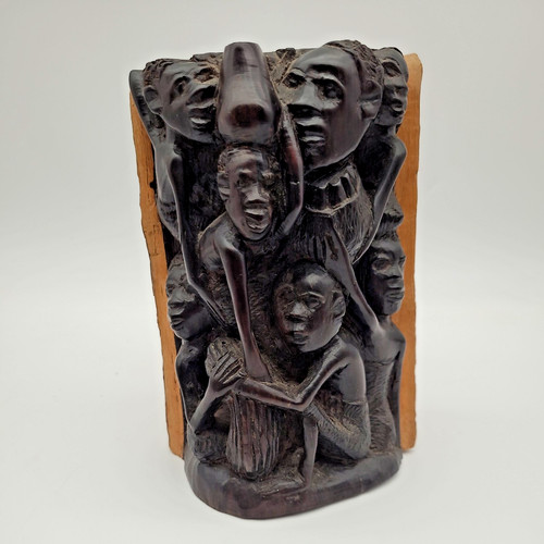 African makonde ebony - ebony?, hand