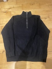 Black Maison Margiela Quarter Zip