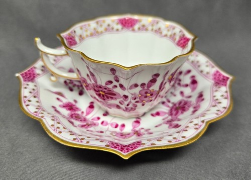 Antique meissen puce pink - meissen,