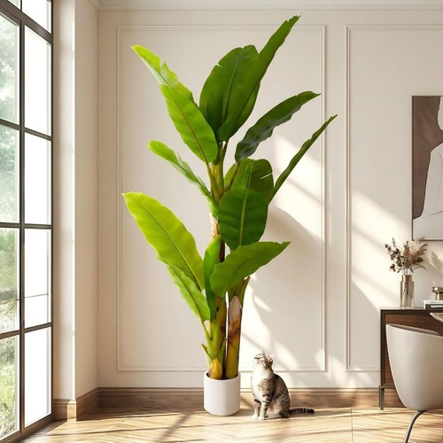 6ft artificial banana - 6ft,