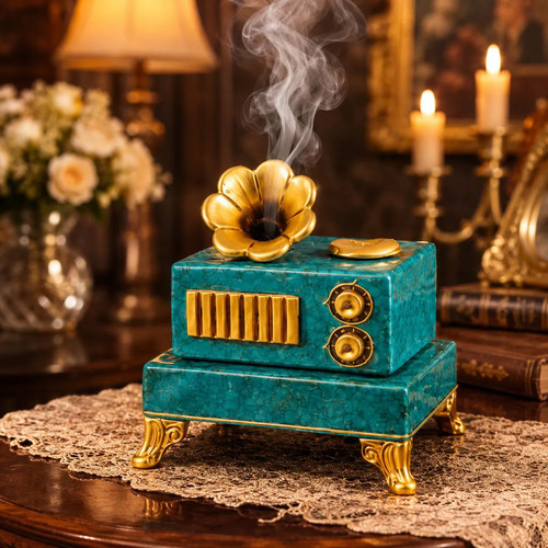 Gramophone backflow incense - gramophone,
