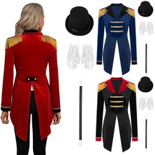 UK 4Pcs Women Ringmaster