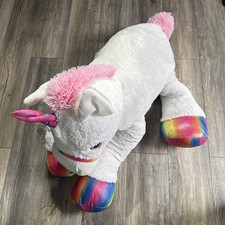 Large Plush Unicorn Giant Cute Teddy Stuffed Lying Horse Soft Cuddly Toy