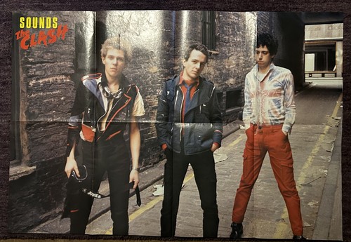 The clash 1985 poster - the,