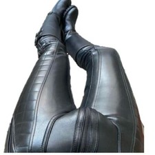 Men's Real Leather Pant Punk