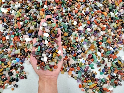 Small tumbled crystals mix - crystals,