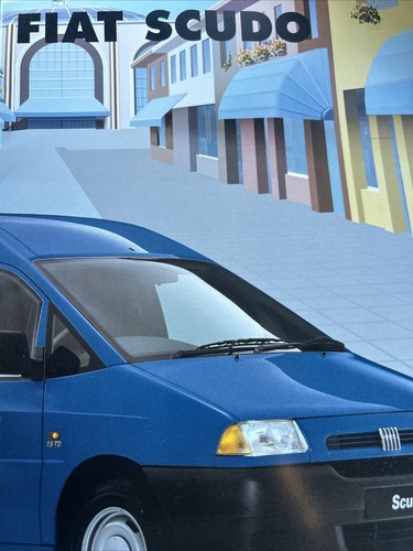The fiat scudo van - fiat, car