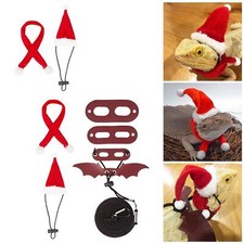 Reptile Lizards Santa Hat with