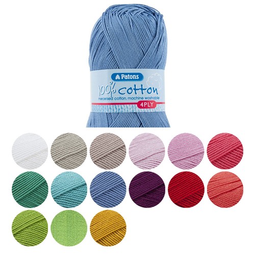 Patons cotton knitting - patons, wool