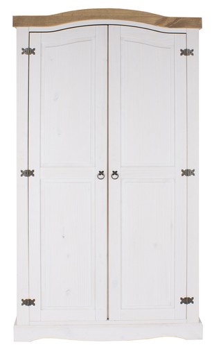 Corona solid whitewashed pine - corona,