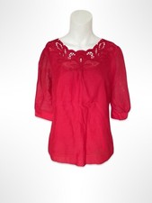 Monsoon Cotton And Silk Blend Top