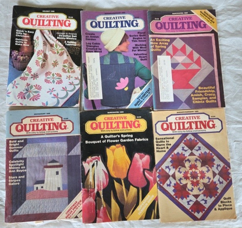 Creative quilting magazine lot - creative,