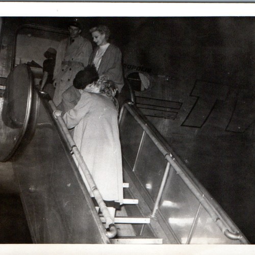C1940s twa acropolis airplane - c1940s,