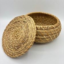Round Handwoven Seagrass