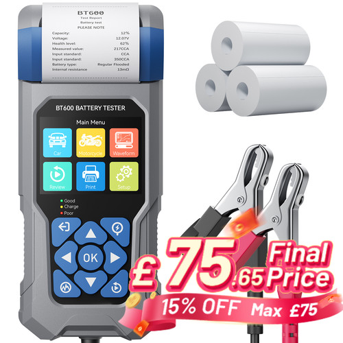 Car battery tester - car,