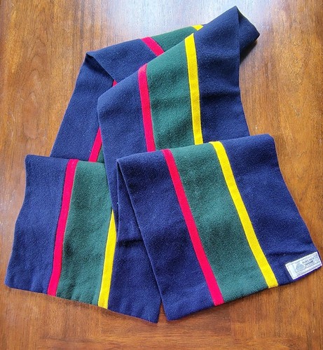 Vintage new wool scarf - vintage,