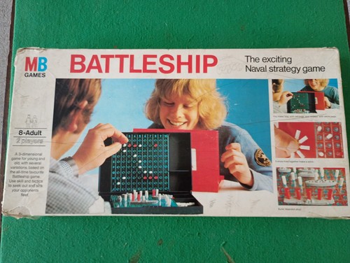 Vintage games battleship - games,