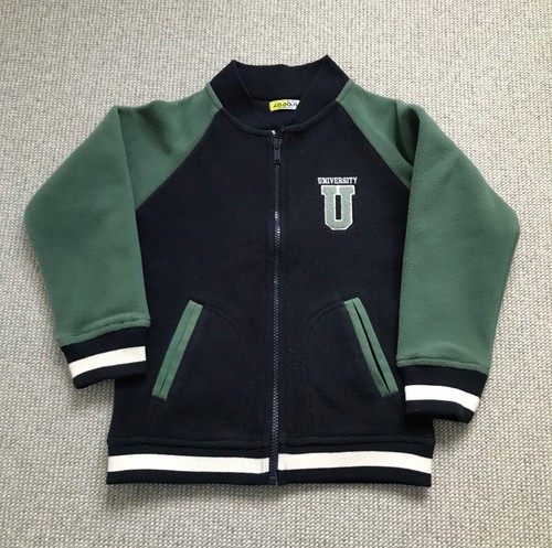 Blue green zip - &,