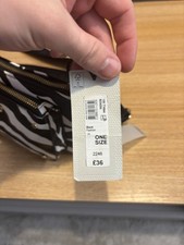 River Island Zebra Print Bag