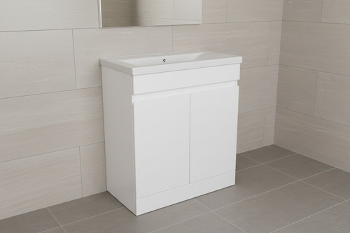 800mm vanity unit high gloss - unit,