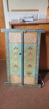 Hand Painted Wooden Shutters Decorative Wall Hanging Home Decor