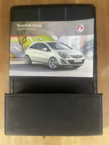 Vauxhall corsa owners manual - vauxhall,