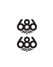 686 Snowboards Vinyl Sticker