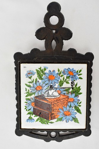 Vintage cast iron and ceramic - vintage,